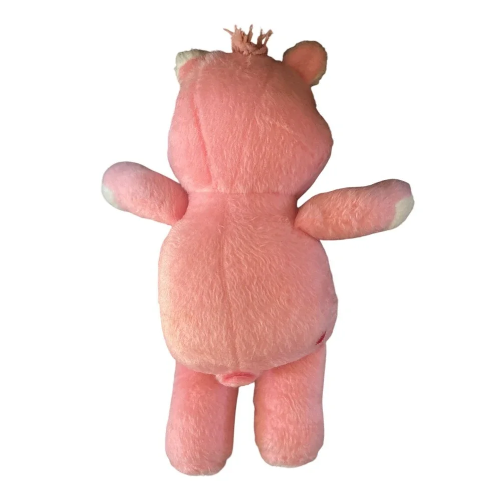Vintage‎ Pink Plush Love A Lot Care Bear Pink and Red